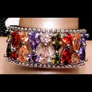 Jewels of the Nile Multi Color Gemstones Ring
